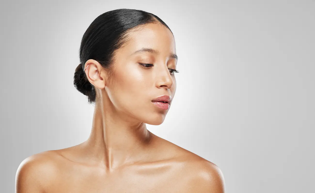 studio shot of an attractive young woman posing ag 2025 04 06 07 23 21 utc